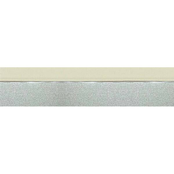 Кромка 23x1.30 мм. 1636Е-Глянец Крем/Серебро
