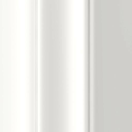 Зразок стінової панелі AGT 300мм, LB-3821 Унідекор. 734 - Білий шовк (мат)